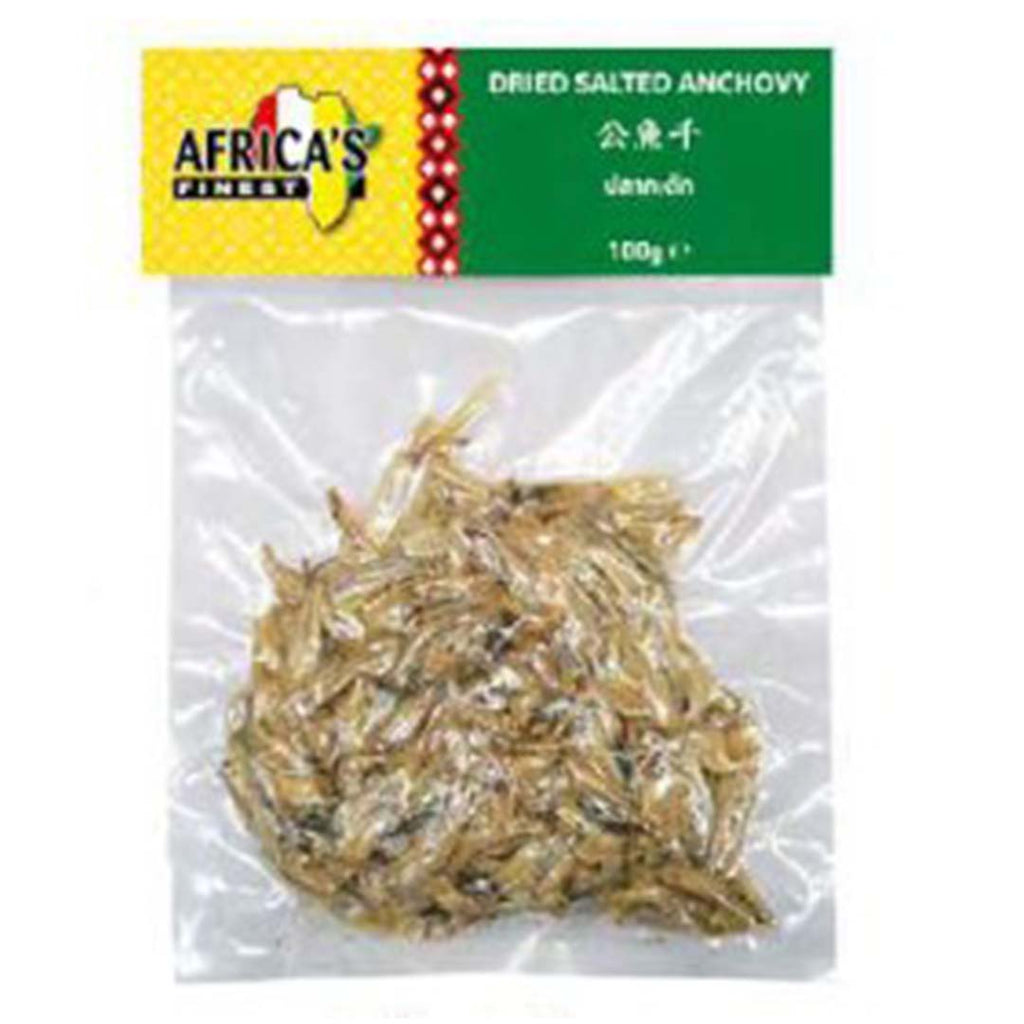 Dried Salted Anchovies (Raw)